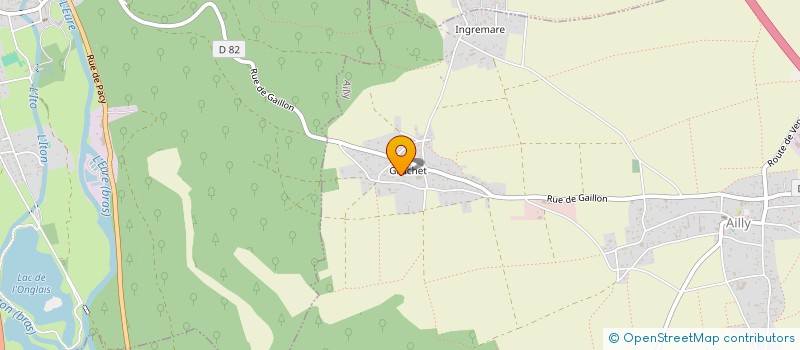 localisation de l'entreprise MONSIEUR RUDY FIAULT  AILLY