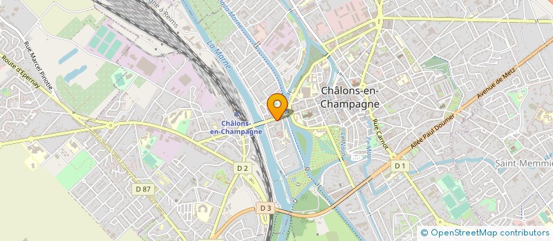 localisation de l'entreprise MONSIEUR RUDY FLORANCE à CHALONS-EN-CHAMPAGNE
