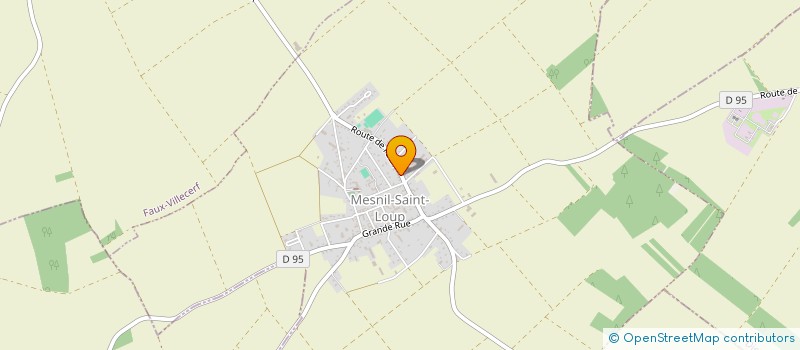 localisation de l'entreprise MONSIEUR RUDY FONSON  MESNIL-SAINT-LOUP