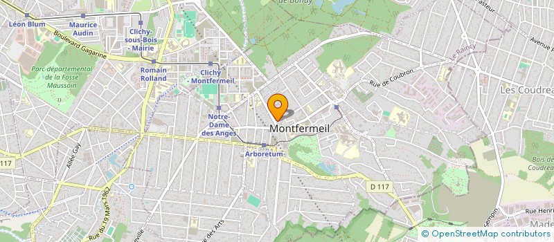 localisation de l'entreprise MONSIEUR RUDY FONTAINE à MONTFERMEIL