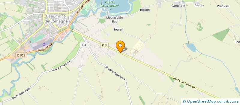 localisation de l'entreprise MONSIEUR RUDY FOURMANN  BEAUMONT-DE-LOMAGNE