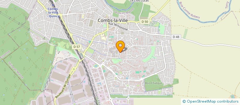 localisation de l'entreprise MONSIEUR RUDY FURTADO  COMBS-LA-VILLE