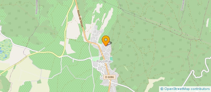 localisation de l'entreprise MONSIEUR RUDY GARRO  POUZILHAC