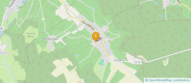 localisation de l'entreprise MONSIEUR RUDY GASPARD  GRAUVES