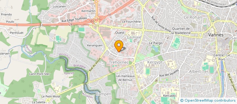 localisation de l'entreprise MONSIEUR RUDY GESLIN à VANNES