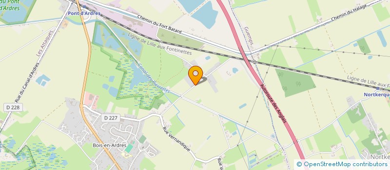 localisation de l'entreprise MONSIEUR RUDY GHEERAERT  ARDRES