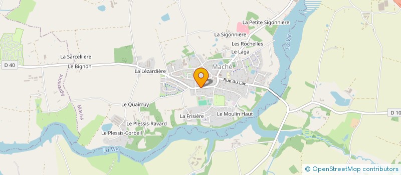 localisation de l'entreprise MONSIEUR RUDY GREAU  MACHE