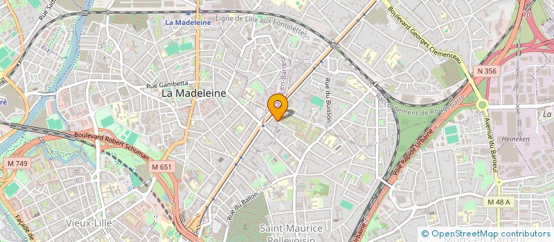 localisation de l'entreprise MONSIEUR RUDY GRIFFON à MARCQ-EN-BARŒUL