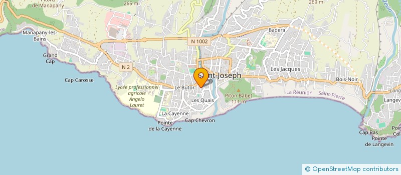 localisation de l'entreprise MONSIEUR RUDY GRONDIN à SAINT-JOSEPH