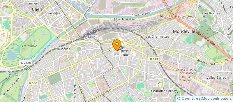 localisation de l'entreprise MONSIEUR RUDY GUILLOUET à CAEN