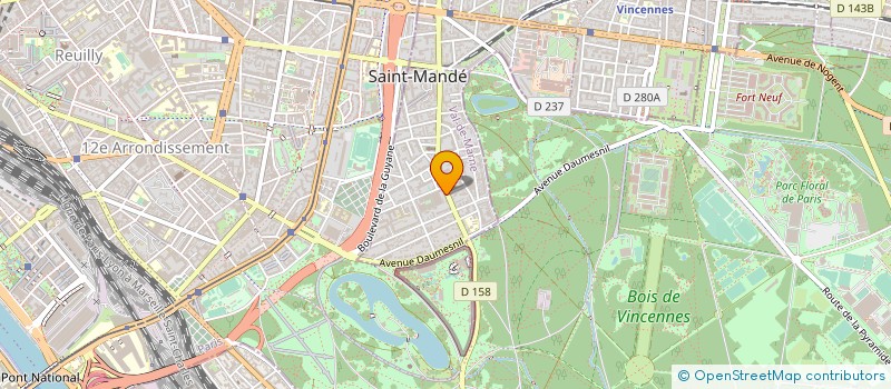 localisation de l'entreprise MONSIEUR RUDY HATTAB à SAINT-MANDE