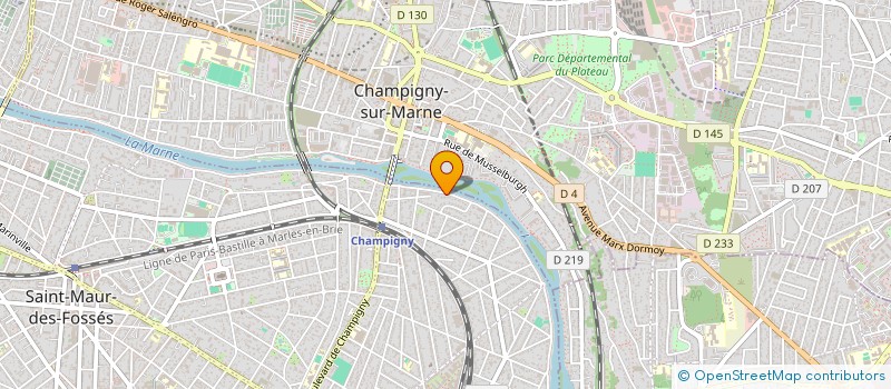 localisation de l'entreprise MONSIEUR RUDY HAZOUT à SAINT-MAUR-DES-FOSSES