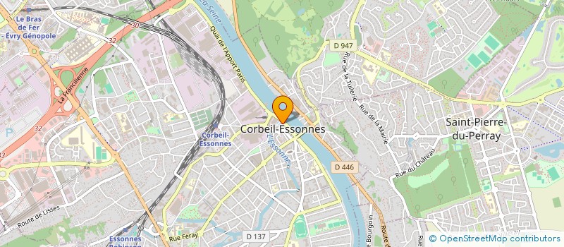 localisation de l'entreprise MONSIEUR RUDY HELFRIED à CORBEIL-ESSONNES