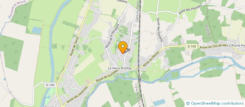 localisation de l'entreprise MONSIEUR RUDY HERAULT  BRIOLLAY