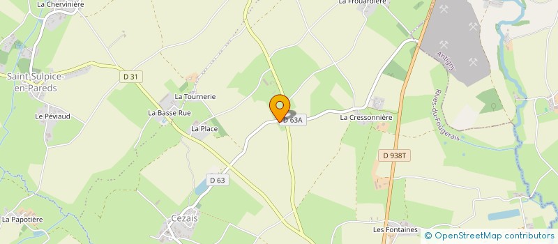 localisation de l'entreprise MONSIEUR RUDY IMBERDIS  RIVES-DU-FOUGERAIS