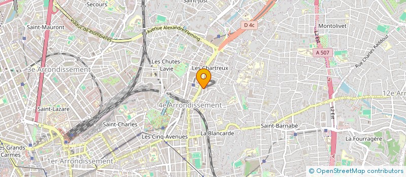 localisation de l'entreprise MONSIEUR RUDY KAZOULA à MARSEILLE