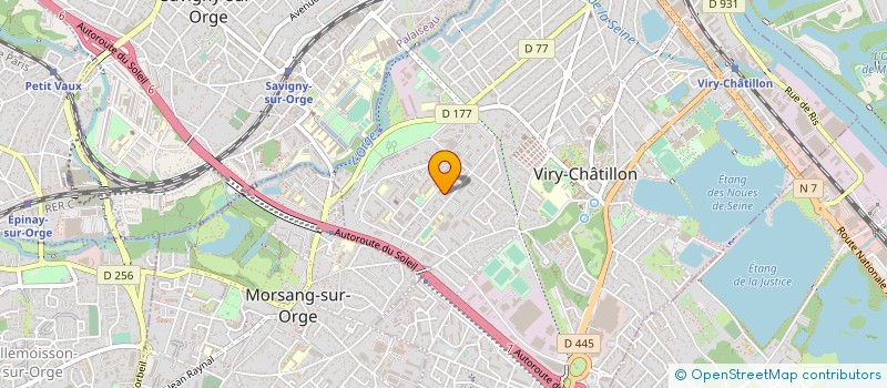 localisation de l'entreprise MONSIEUR RUDY KENDE à VIRY-CHATILLON