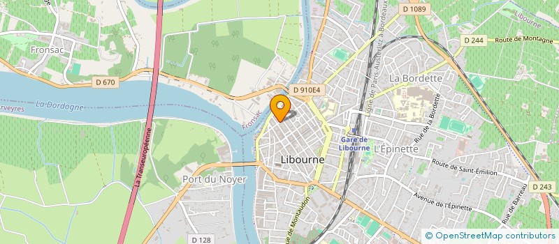 localisation de l'entreprise MONSIEUR RUDY LABADIE  CAUDROT