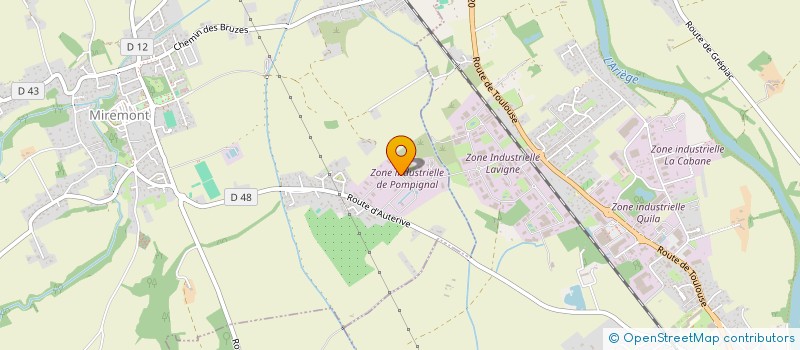 localisation de l'entreprise MONSIEUR RUDY LAGRENEE à MIREMONT
