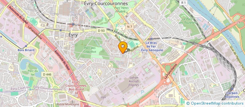 localisation de l'entreprise MONSIEUR RUDY LAMARRE à EVRY-COURCOURONNES