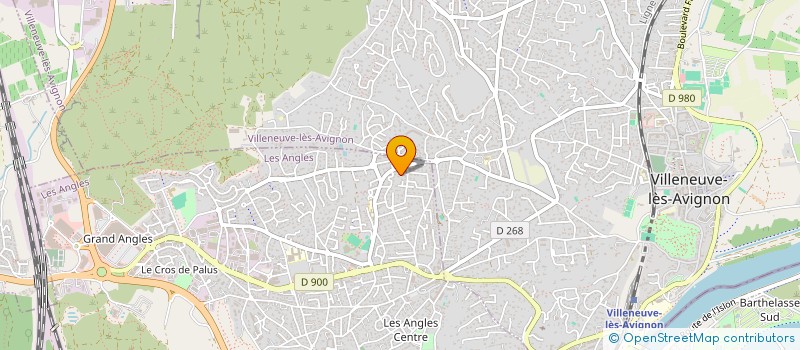 localisation de l'entreprise MONSIEUR RUDY LAURENT  LES ANGLES