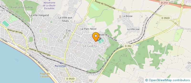 localisation de l'entreprise MONSIEUR RUDY LE BARBIER  SAVENAY