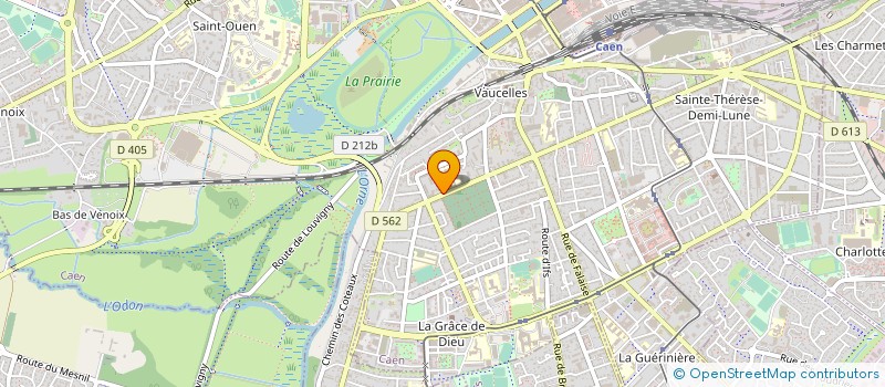 localisation de l'entreprise MONSIEUR RUDY LEBACHELEY à CAEN