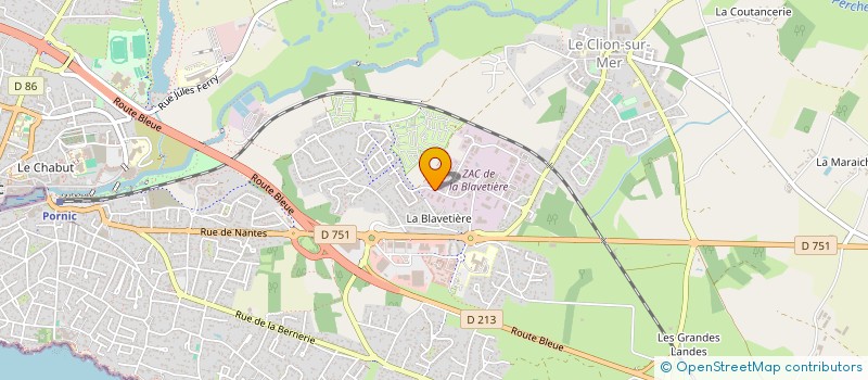 localisation de l'entreprise MONSIEUR RUDY LEGEMBRE  PORNIC