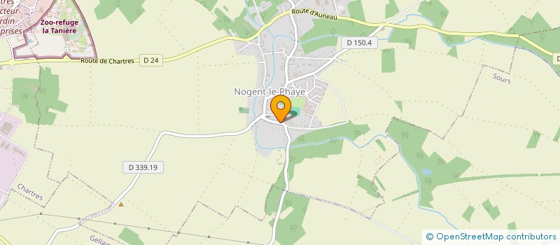 localisation de l'entreprise MONSIEUR RUDY LEGRAIN à BERCHERES-LES-PIERRES