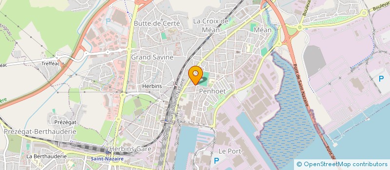 localisation de l'entreprise MONSIEUR RUDY LETHIEC  SAINT-NAZAIRE