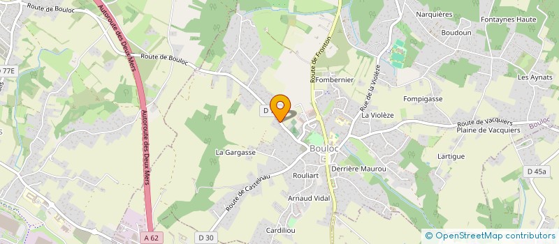 localisation de l'entreprise MONSIEUR RUDY LLAMMAS  BOULOC