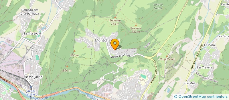 localisation de l'entreprise MONSIEUR RUDY LOIODICE  MONTCHABOUD