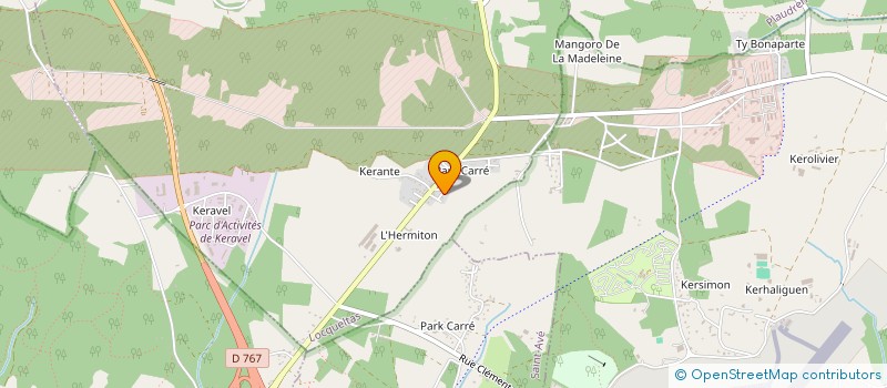 localisation de l'entreprise MONSIEUR RUDY LUDEWIG  PREAUX