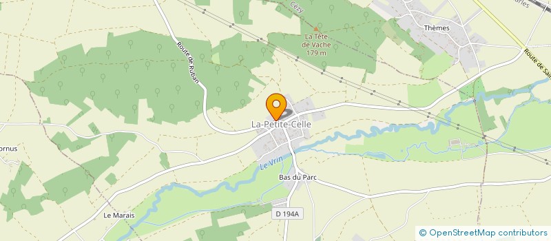 localisation de l'entreprise MONSIEUR RUDY LYSAKOWSKI  LA CELLE-SAINT-CYR