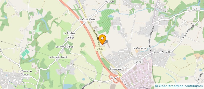 localisation de l'entreprise MONSIEUR RUDY MANCEAU à TREILLIERES