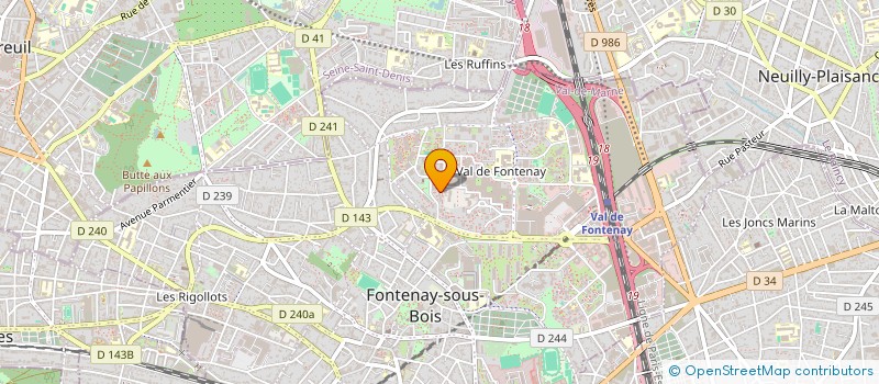 localisation de l'entreprise MONSIEUR RUDY MANSUELA à FONTENAY-SOUS-BOIS