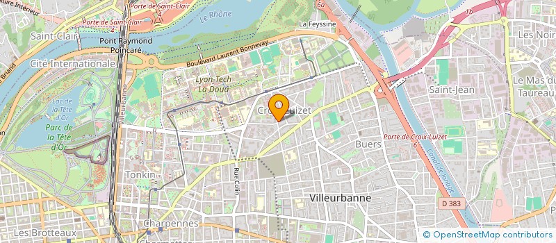 localisation de l'entreprise MONSIEUR RUDY MAROUS  VILLEURBANNE