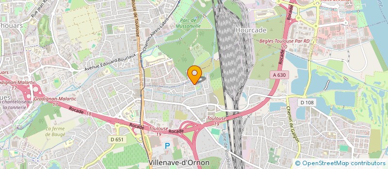 localisation de l'entreprise MONSIEUR RUDY MARQUIE  VILLENAVE-D'ORNON