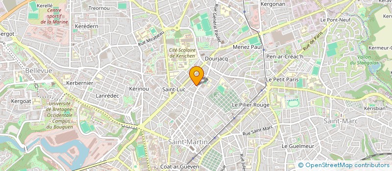 localisation de l'entreprise MONSIEUR RUDY MARSAC à BREST