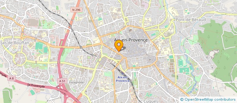 localisation de l'entreprise MONSIEUR RUDY MARTIN  AIX-EN-PROVENCE