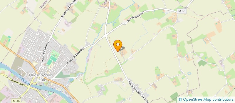 localisation de l'entreprise MONSIEUR RUDY MEJAN à QUESNOY-SUR-DEULE