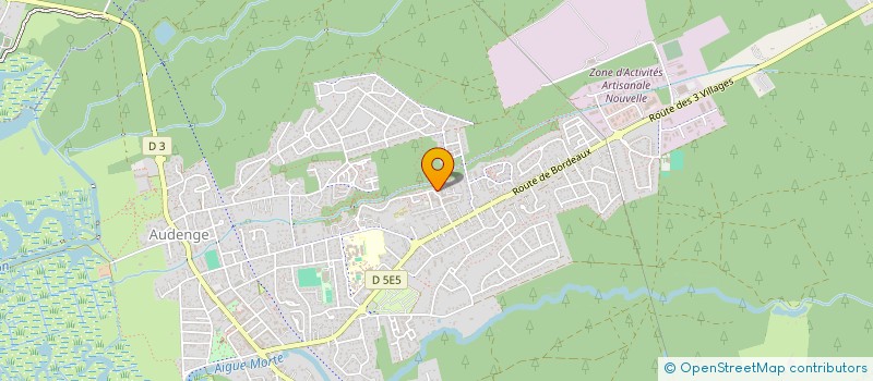 localisation de l'entreprise MONSIEUR RUDY MERCIER  AUDENGE