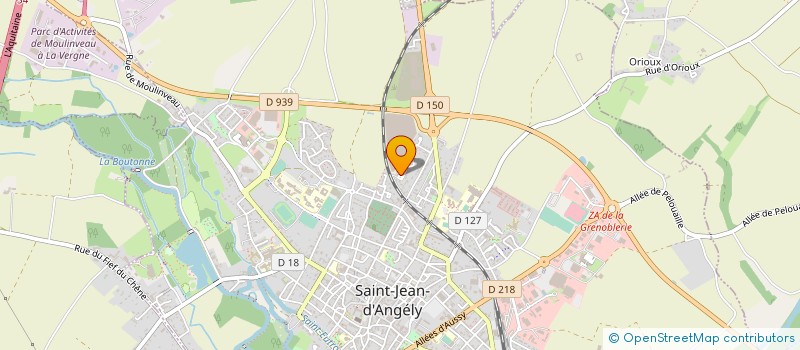 localisation de l'entreprise MONSIEUR RUDY MEUCHE  ST JEAN D'ANGELY