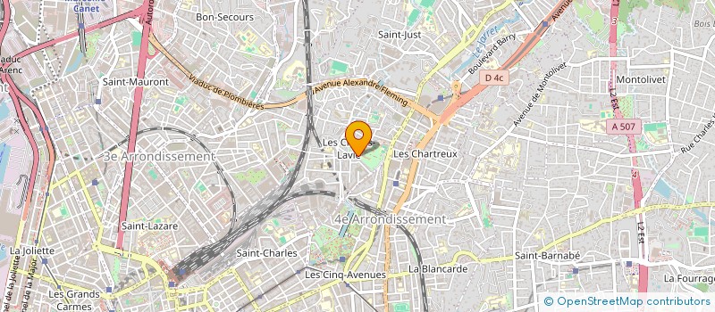 localisation de l'entreprise MONSIEUR RUDY MITTAINE à MARSEILLE