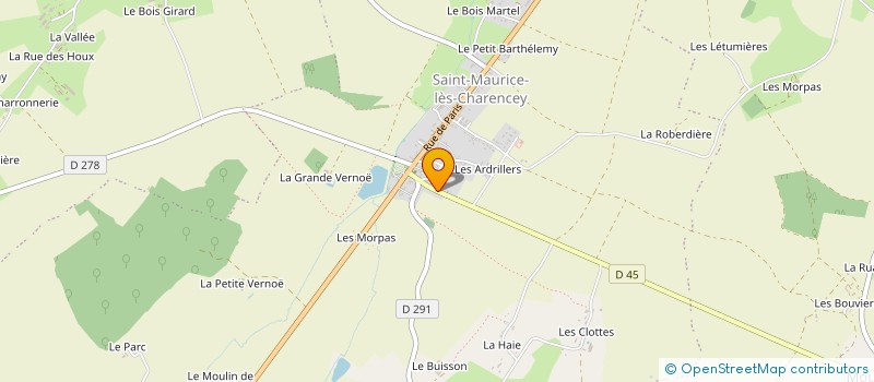localisation de l'entreprise MONSIEUR RUDY MORDAN à CHARENCEY
