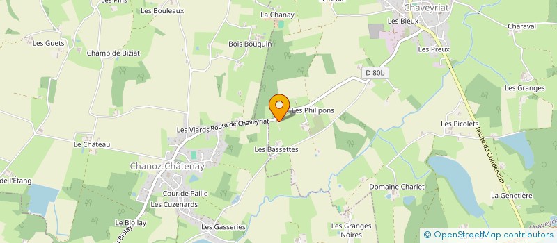 localisation de l'entreprise MONSIEUR RUDY MOREL à CHAVEYRIAT