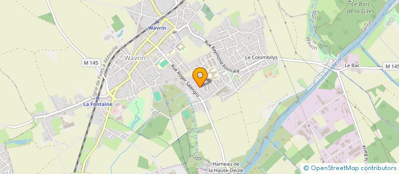 localisation de l'entreprise MONSIEUR RUDY MORTREUX  WAVRIN