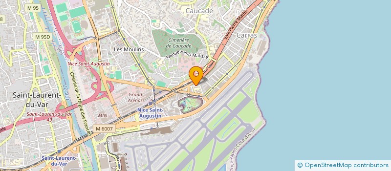 localisation de l'entreprise MONSIEUR RUDY NIVORE à NICE