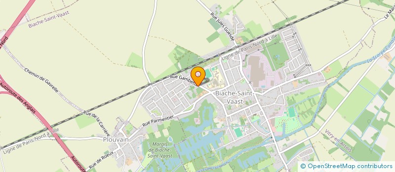 localisation de l'entreprise MONSIEUR RUDY ORAS  BIACHE-SAINT-VAAST