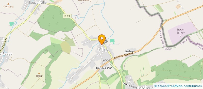 localisation de l'entreprise MONSIEUR RUDY PAGLIAI  VILLING